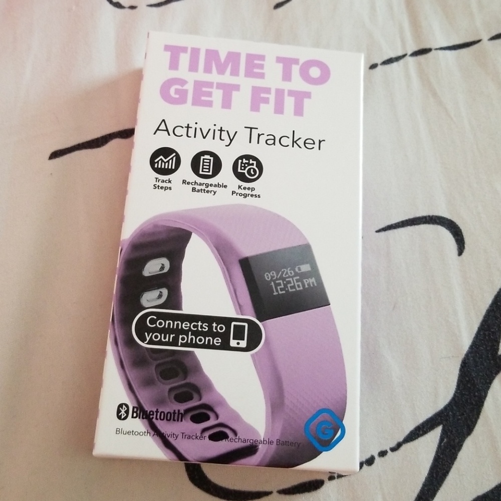 Activity Tracker,lavender color,new in box.